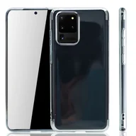 Etui i futerały do telefonów - Etui na telefon Samsung Galaxy S20 Ultra Silver - Clear - silikonowe etui z TPU w kolorze przezroczystego srebra - miniaturka - grafika 1