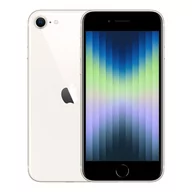 Telefony komórkowe - Apple iPhone SE 2022 5G 4GB/64GB Dual Sim Biały - miniaturka - grafika 1