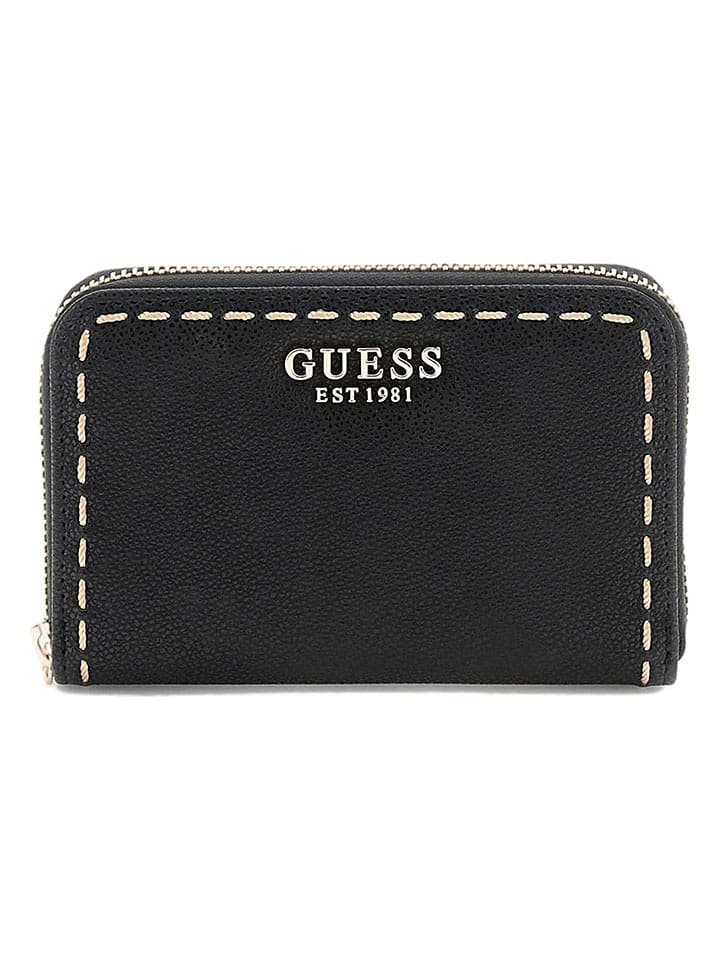 Guess Portfel w kolorze czarnym - 14 x 9,5 x 2,5 cm