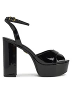 Sandały damskie - Buffalo Sandały Jessie 1291606 Czarny - miniaturka - grafika 1