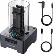 Akcesoria do komputerów stacjonarnych - Graugear Graugear Klon-Station für M.2-NVMe-SSD - mit Lüfter und One-Touch-Klontaste - miniaturka - grafika 1