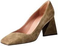 Czółenka - Pollini Damskie czółenka z dekoltem, wojskowo-zielone, rozmiar 37,5 UE - miniaturka - grafika 1