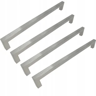 4 x Uchwyt meblowy klasyczny 320 mm srebrny Metalowy uchwyt do szafki - Meble modułowe i akcesoria - miniaturka - grafika 1