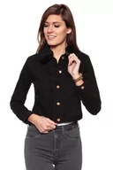 Kurtki damskie - Wrangler, Kurtka damska, Star Jacket Black Star W413Fg13D, rozmiar L - miniaturka - grafika 1