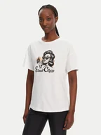 Koszulki i topy damskie - Liu Jo T-Shirt WA5342 JS923 M9504 Biały Regular Fit - miniaturka - grafika 1