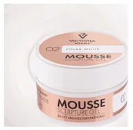 Żele do paznokci - VICTORIA VYNN MOUSSE GEL ŻEL BUDUJĄCY Z TIKSOTROPIĄ 02 POLAR WHITE 50 ml - miniaturka - grafika 1