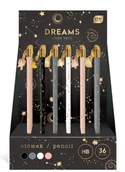 Długopisy - Ołówek z zawieszką Dreams Interdruk p36 mix cena za 1 szt - miniaturka - grafika 1