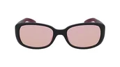 Okulary przeciwsłoneczne - NIKE Sun Okulary przeciwsłoneczne damskie, Matte Black/Rose Gold Mirror, 55/19/135 - miniaturka - grafika 1