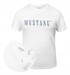 Mustang T-shirt Koszulka męska Bawełna sportowa XL - Koszulki męskie - miniaturka - grafika 1
