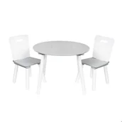 Zestawy mebli dla dzieci - Małpiszon, stolik + krzesełka dla dzieci Kidsee - miniaturka - grafika 1