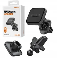 Pozostałe akcesoria do telefonów - MOCNY UCHWYT SAMOCHODOWY MAGNETYCZNY NA TELEFON DO KRATKI NAWIEWU RECCI - miniaturka - grafika 1