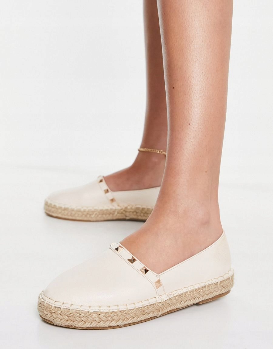 TRUFFLE COLLECTION DAMSKIE ESPADRYLE BEŻ 41 1DIB