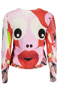 DESIGUAL RÓŻOWA KOSZULA DAMSKA - Koszule damskie - miniaturka - grafika 2