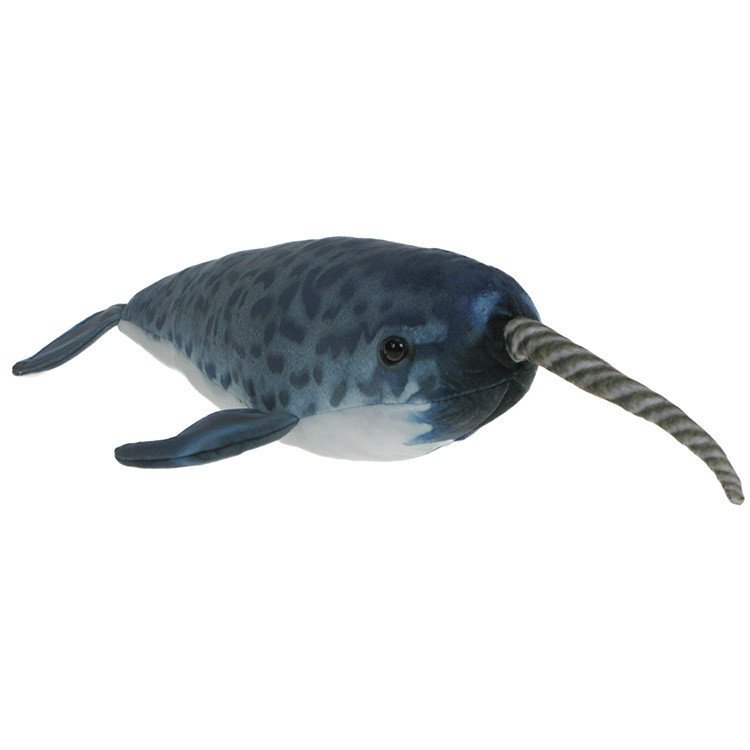 Barwne Zoo: Maskotka pluszowy Narwal 40/53cm (90512)
