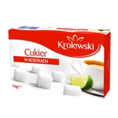 Cukierki - CUKIER KRÓLEWSKI Cukier biały- kostka - miniaturka - grafika 1