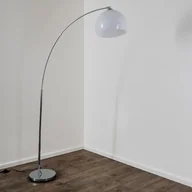 Lampy stojące - Trio Leuchten Nowoczesna podłużna lampa podłogowa chrom - Brasilia - miniaturka - grafika 1