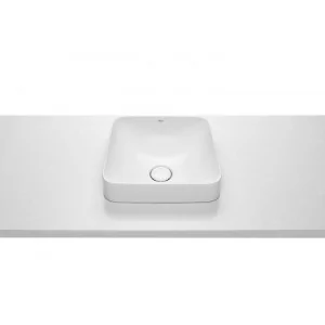 Roca A32753RS00 INSPIRA SQUARE UMYWALKA 370x370 H75mm FINECERAMIC $289 Supraglaze$290 - Umywalki - miniaturka - grafika 1