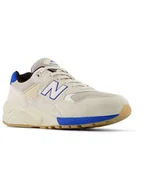 Trampki damskie - New Balance Skórzane sneakersy "580" w kolorze beżowym - miniaturka - grafika 1