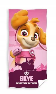 RĘCZNIK bawełniany PSI PATROL 70x140 cm SKYE - Okrycia kąpielowe dla dzieci - miniaturka - grafika 1