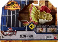 Figurki dla dzieci - FIGURKA JURASSIC WORLD DINOZAUR Dilophosaurus GWY56 - miniaturka - grafika 1
