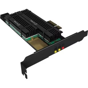 Icy Box IB-PCI215M2-HSL IB-PCI215M2-HSL - Obudowy i kieszenie na dyski twarde - miniaturka - grafika 1