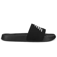 Klapki i japonki męskie - Klapki unisex New Balance SUF200A3  czarne - miniaturka - grafika 1