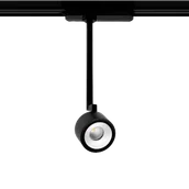 Lampy pozostałe - OXYLED Lampa do szynoprzewodu S75 TR S czarna 891025 OXYLED - miniaturka - grafika 1