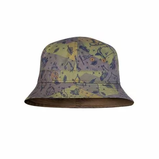 Odzież sportowa dziecięca - BUFF Czapka Dziecięca Bucket Hat Kids CAMP KHAKI - grafika 1