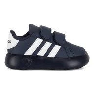 Buty dla chłopców - ADIDAS GRAND COURT 2.0 CF I JI0980 Granatowy - miniaturka - grafika 1