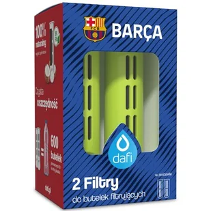 Dafi Wkład filtrujący FC Barcelona Limonkowy 2szt. - Wkłady filtrujące - miniaturka - grafika 1