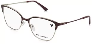 KARL LAGERFELD Damskie okulary przeciwsłoneczne Kl337, burgundowy, 54 EU - Okulary przeciwsłoneczne - miniaturka - grafika 1