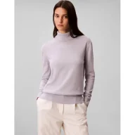 Swetry damskie - Calvin Klein Golf Regular Fit z dodatkiem wełny - miniaturka - grafika 1