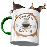 Kubki - Kubek Zielony Dla Natana Kolegi Męża na Prezent z Nadrukiem ze Zdjęciem + Opakowanie na prezent (wzór 03) - miniaturka - grafika 1