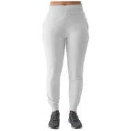 Spodnie sportowe damskie - Damskie spodnie dresowe 4F Trousers Cas F606 Rozmiar: M / Kolor: jasnoszary - miniaturka - grafika 1