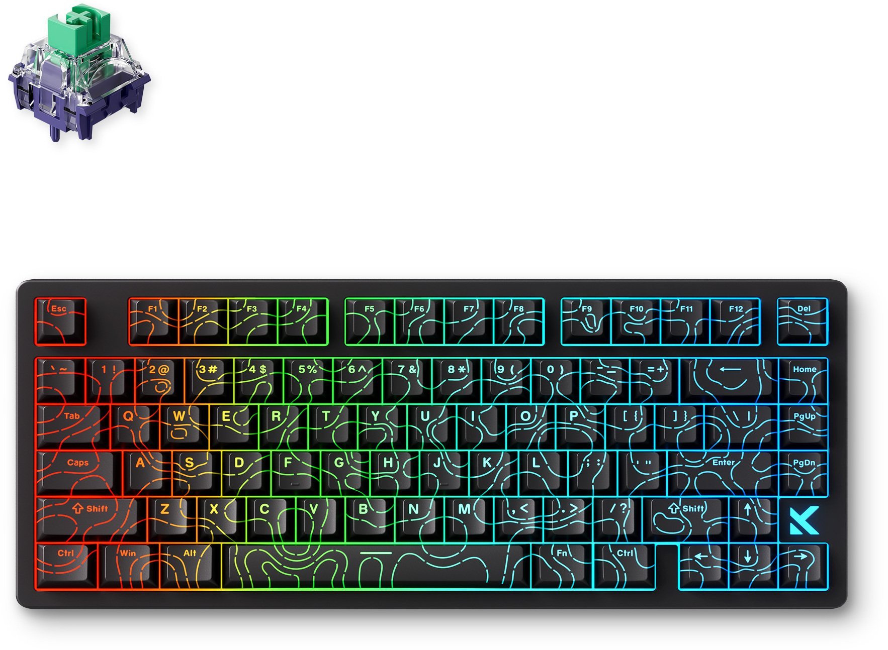 MCHOSE Jet 75 Kailh Magnetic God Switch HW-Jet75-10