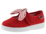 Buty dla dziewczynek - victoria Mercedes Lona Pañuelo trampki dziewczęce, Czerwony Rojo - 26 EU - miniaturka - grafika 1