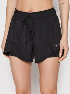 Nike Damskie spodenki treningowe Flex Essential 2 w 1 - Czerń DA0453-011 - Spodnie sportowe damskie - miniaturka - grafika 1