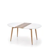 Stoły - Stół Rozkładany 120-200 x 100 x 75 Edward Biały Halmar - miniaturka - grafika 1