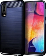 Etui i futerały do telefonów - Etui Samsung etui na telefon komórkowy pokrowiec TPU pokrowiec ochronny pokrowiec na telefon komórkowy zderzak karbonowy wygląd powłoki, kolor: niebieski, wybierz model: Samsung Galaxy S9 Plus - miniaturka - grafika 1