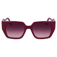 Okulary przeciwsłoneczne - KARL LAGERFELD KL6098S Okulary, Plum, 52/19/140 dla kobiet, Śliwka, 52/19/140 - miniaturka - grafika 1