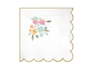 Dekoracje i nakrycia stołu na imprezę - Serwetki papierowe Polne Kwiaty - 24 cm - 10 szt. - miniaturka - grafika 1