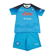 Moda i Uroda OUTLET - SSC NAPOLI Sezon 2022/2023 Dom, Junior Match Set dla Dzieci i Młodzieży, Jasnoniebieski - miniaturka - grafika 1