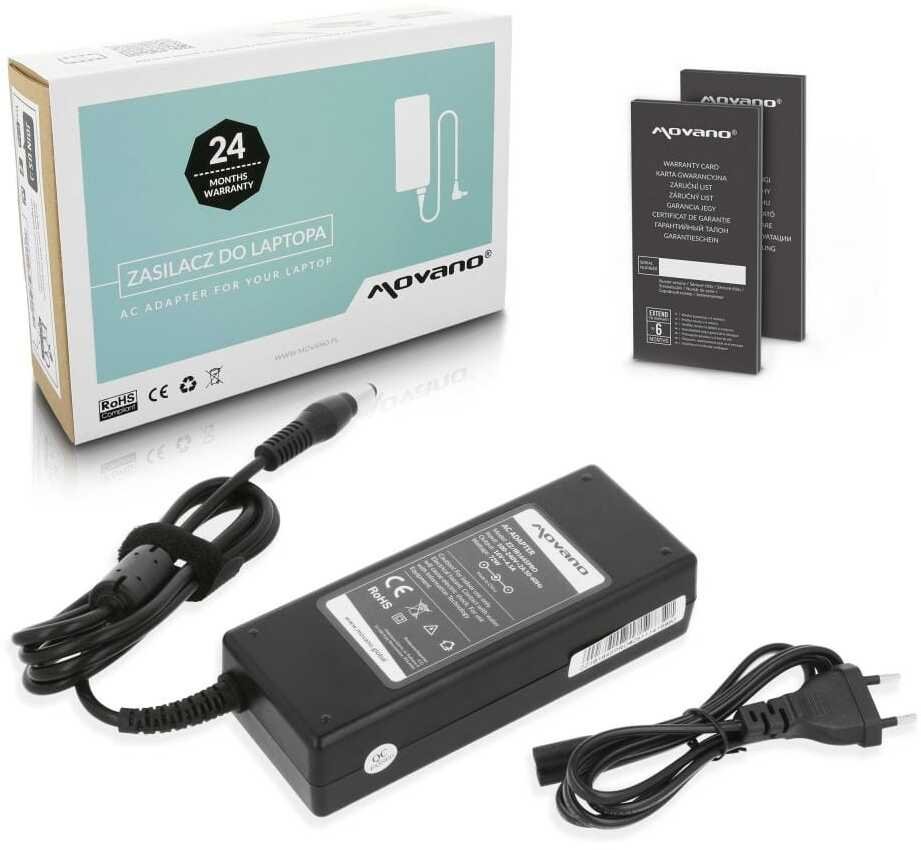Zasilacz do laptopa Movano Zasilacz Movano 16v 4.5a 5.5x2.5 72W do IBM