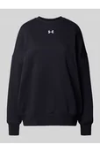 Bluzy damskie - Bluza o kroju oversized z prążkowanymi wykończeniami - Under Armour - miniaturka - grafika 1