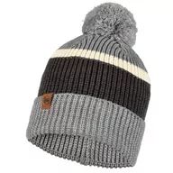 Czapki męskie - Buff, Elon Knitted Hat 1264649141000, Kobieta/Mężczyzna, Czapka, szara - miniaturka - grafika 1