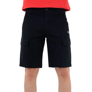 Spodenki Champion Cargo Cotton Twill 218736-KK001 - czarne - Spodnie sportowe męskie - miniaturka - grafika 1