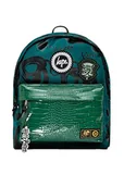 Plecaki - Hype Plecaki szkolne na co dzień dla dzieci chłopców dziewcząt mężczyzn i kobiet, Zielony Slytherin, Jeden rozmiar, Casual - miniaturka - grafika 1