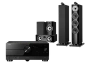 Kino domowe - Yamaha RX-A4A (czarny) + 702 S3 + 706 S3 + HTM72 S3 (czarny) - miniaturka - grafika 1