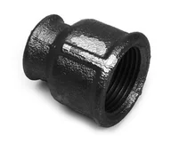 Łączniki, trójniki, kształtki - Złączka zwężkowa GW 1 1/2x3/4" czarna - miniaturka - grafika 1