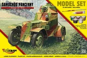 Kolekcjonerskie modele pojazdów - Mirage Hobby Samochód Pancerny wz. 34-II - miniaturka - grafika 1